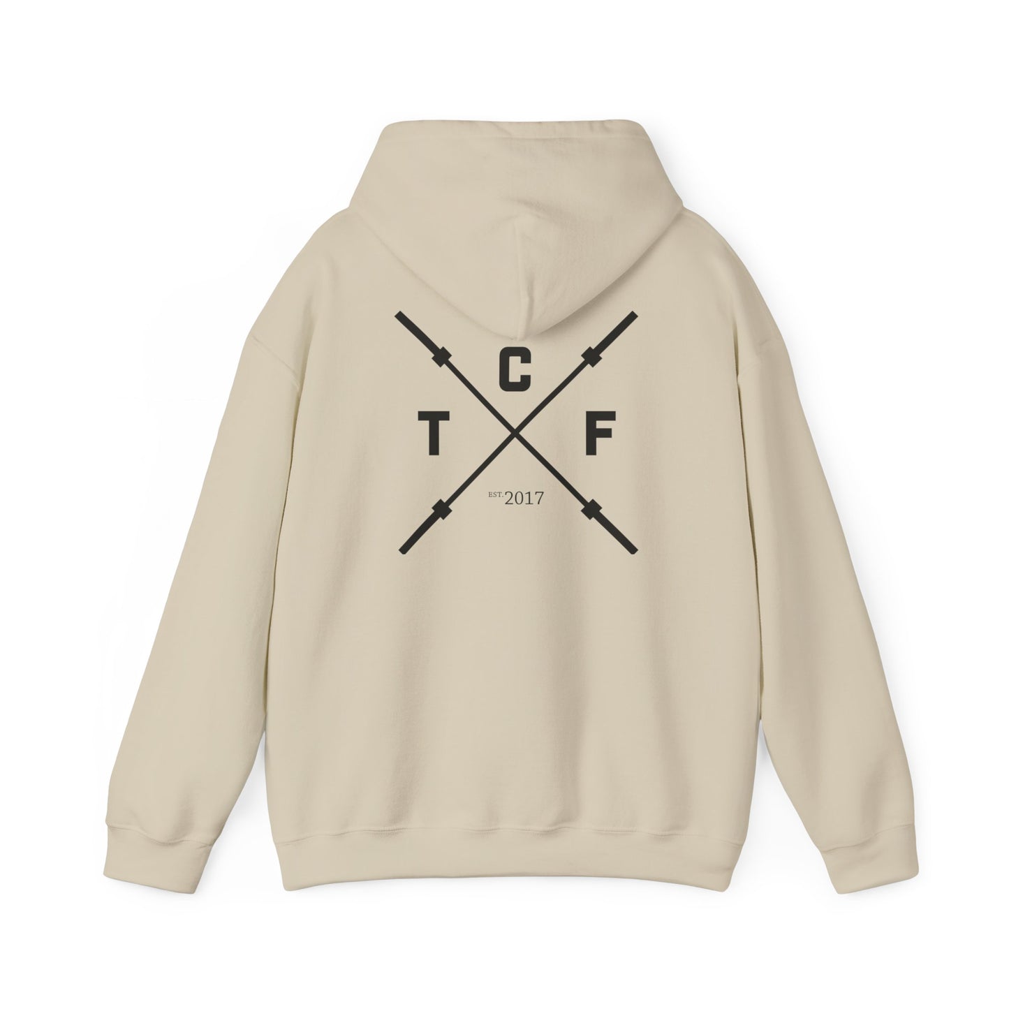 Tolland CrossFit Unisex Heavy Blend Hoodie - Fitness Apparel, Workout Gear