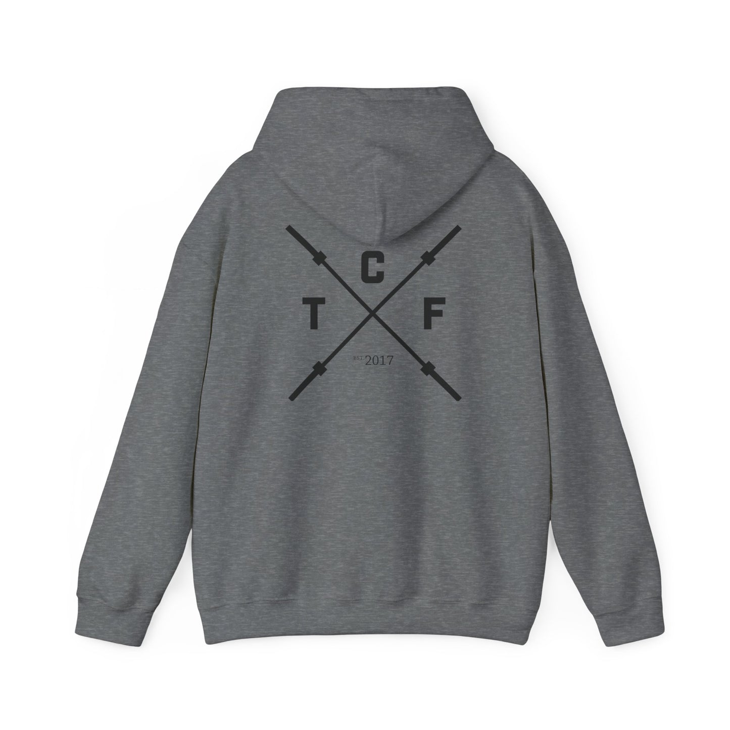 Tolland CrossFit Unisex Heavy Blend Hoodie - Fitness Apparel, Workout Gear