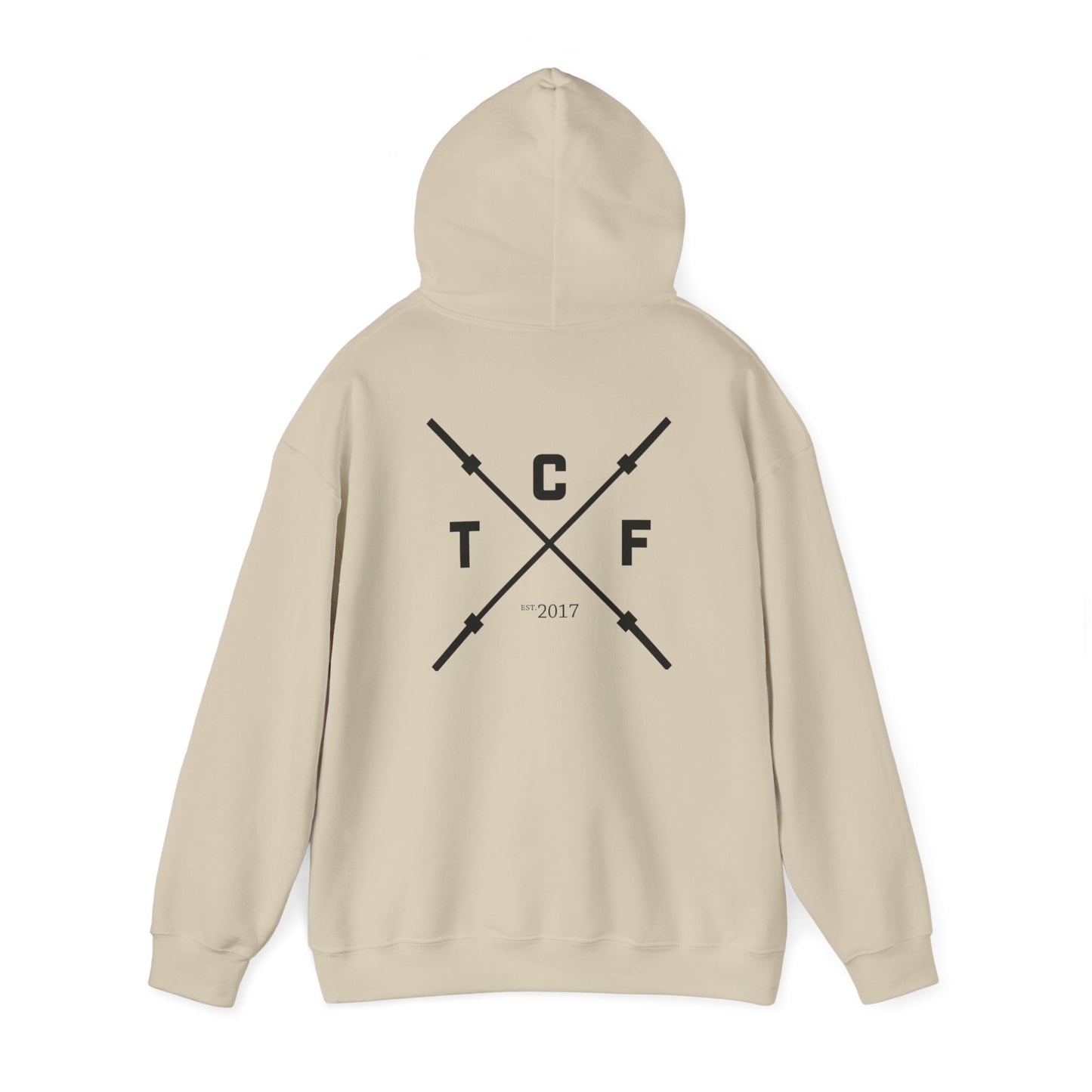 Tolland CrossFit Unisex Heavy Blend Hoodie - Fitness Apparel, Workout Gear