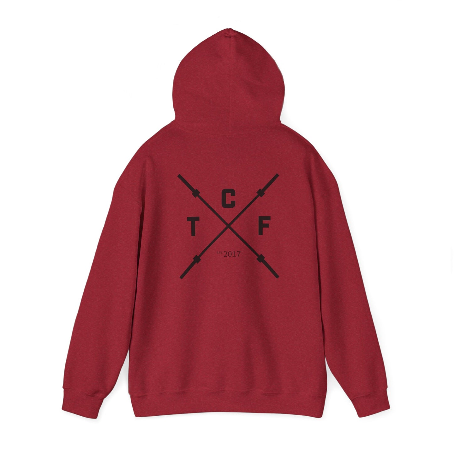 Tolland CrossFit Unisex Heavy Blend Hoodie - Fitness Apparel, Workout Gear