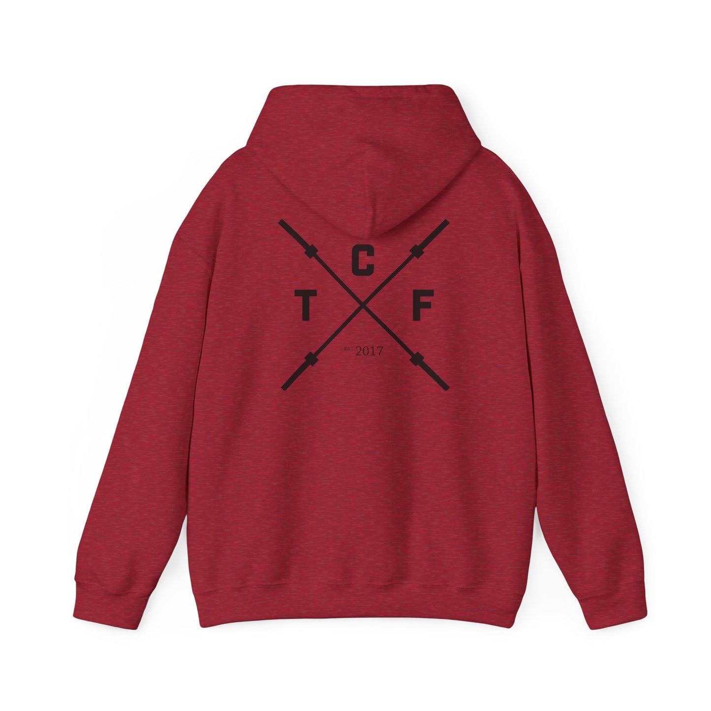 Tolland CrossFit Unisex Heavy Blend Hoodie - Fitness Apparel, Workout Gear