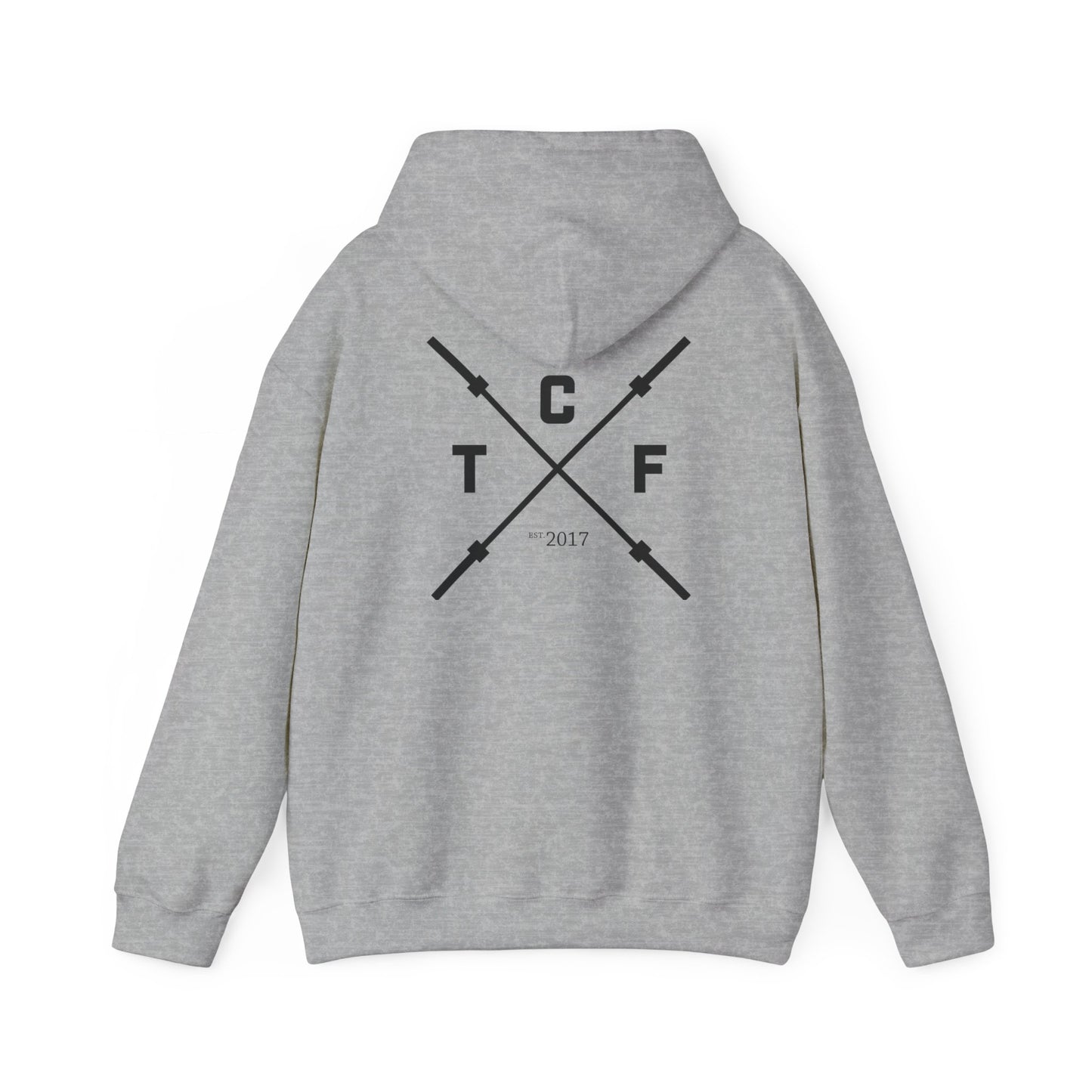 Tolland CrossFit Unisex Heavy Blend Hoodie - Fitness Apparel, Workout Gear