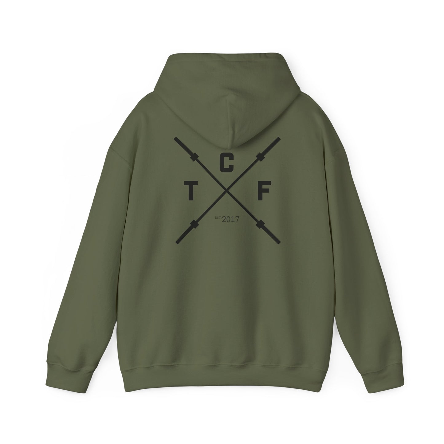 Tolland CrossFit Unisex Heavy Blend Hoodie - Fitness Apparel, Workout Gear