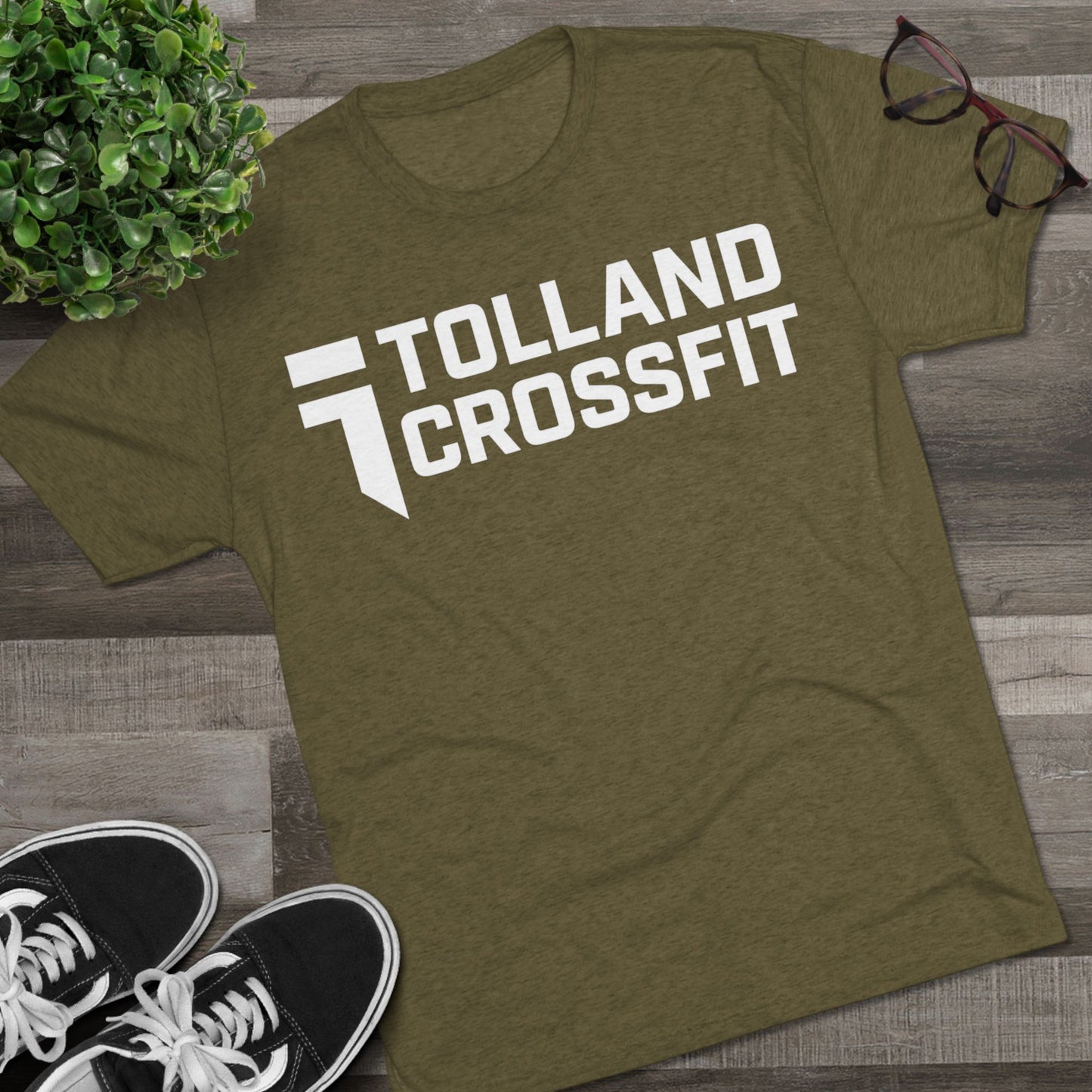 Tolland CrossFit Unisex Cotton Crew Tee - Athlete Edition