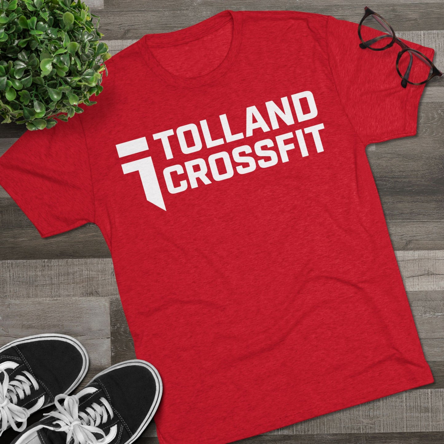 Tolland CrossFit Unisex Cotton Crew Tee - Athlete Edition