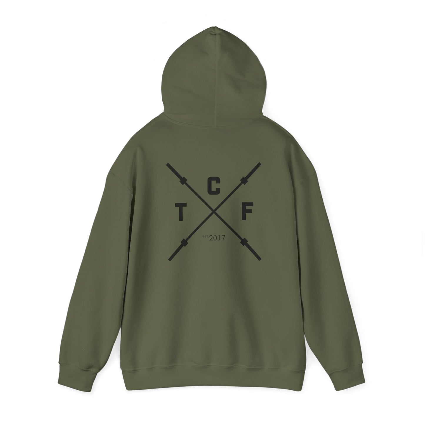 Tolland CrossFit Unisex Heavy Blend Hoodie - Fitness Apparel, Workout Gear