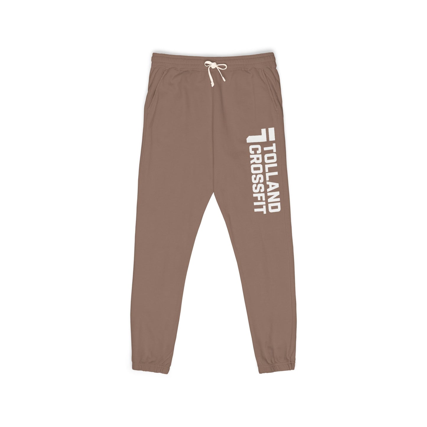 Unisex Fleece Sweatpants – Relaxed Comfort with Tolland CrossFit Design, Perfect for Athletes, Cozy Loungewear, Workout Gear, Gifts