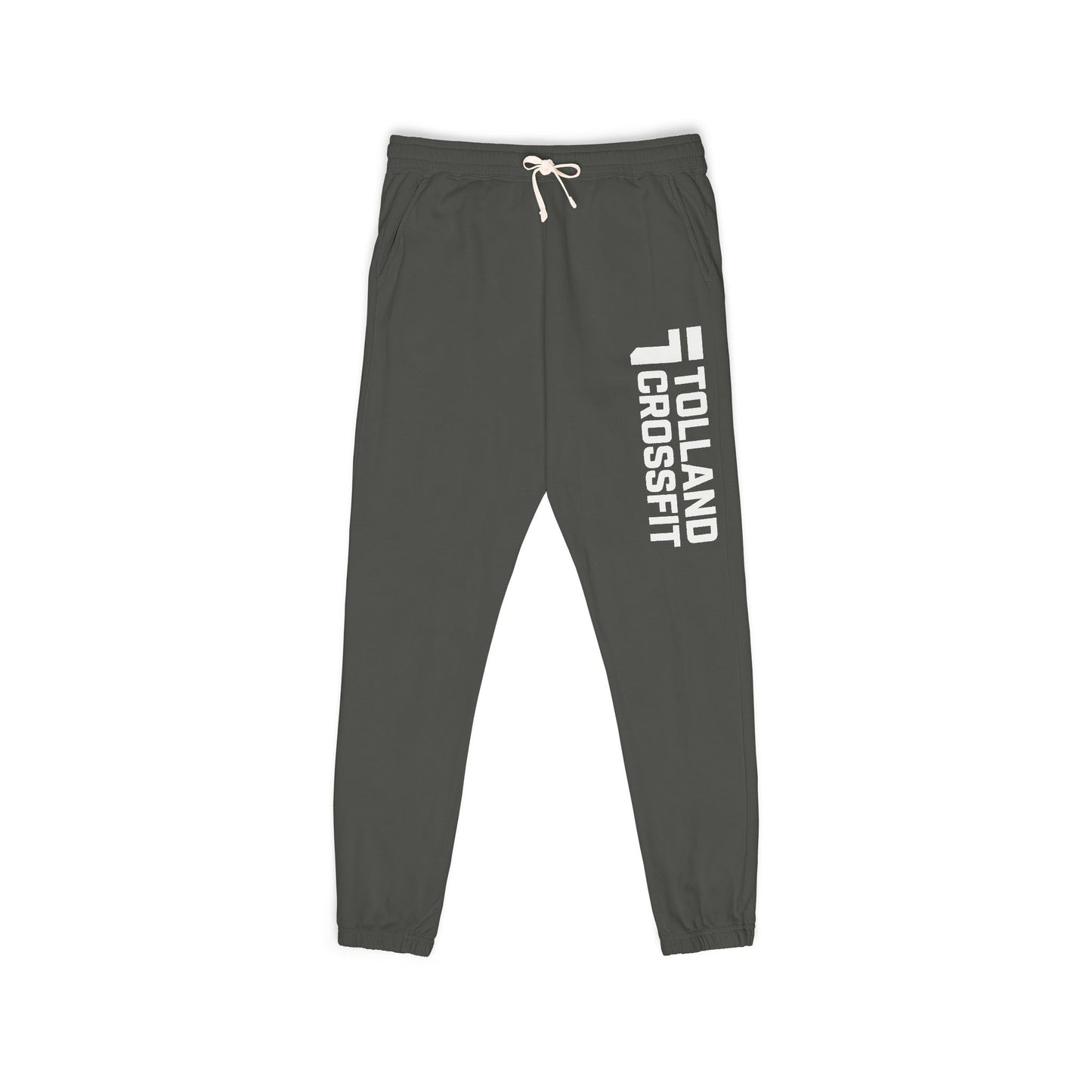 Unisex Fleece Sweatpants – Relaxed Comfort with Tolland CrossFit Design, Perfect for Athletes, Cozy Loungewear, Workout Gear, Gifts