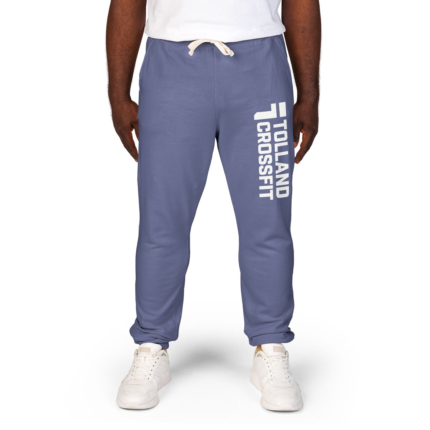 Unisex Fleece Sweatpants – Relaxed Comfort with Tolland CrossFit Design, Perfect for Athletes, Cozy Loungewear, Workout Gear, Gifts