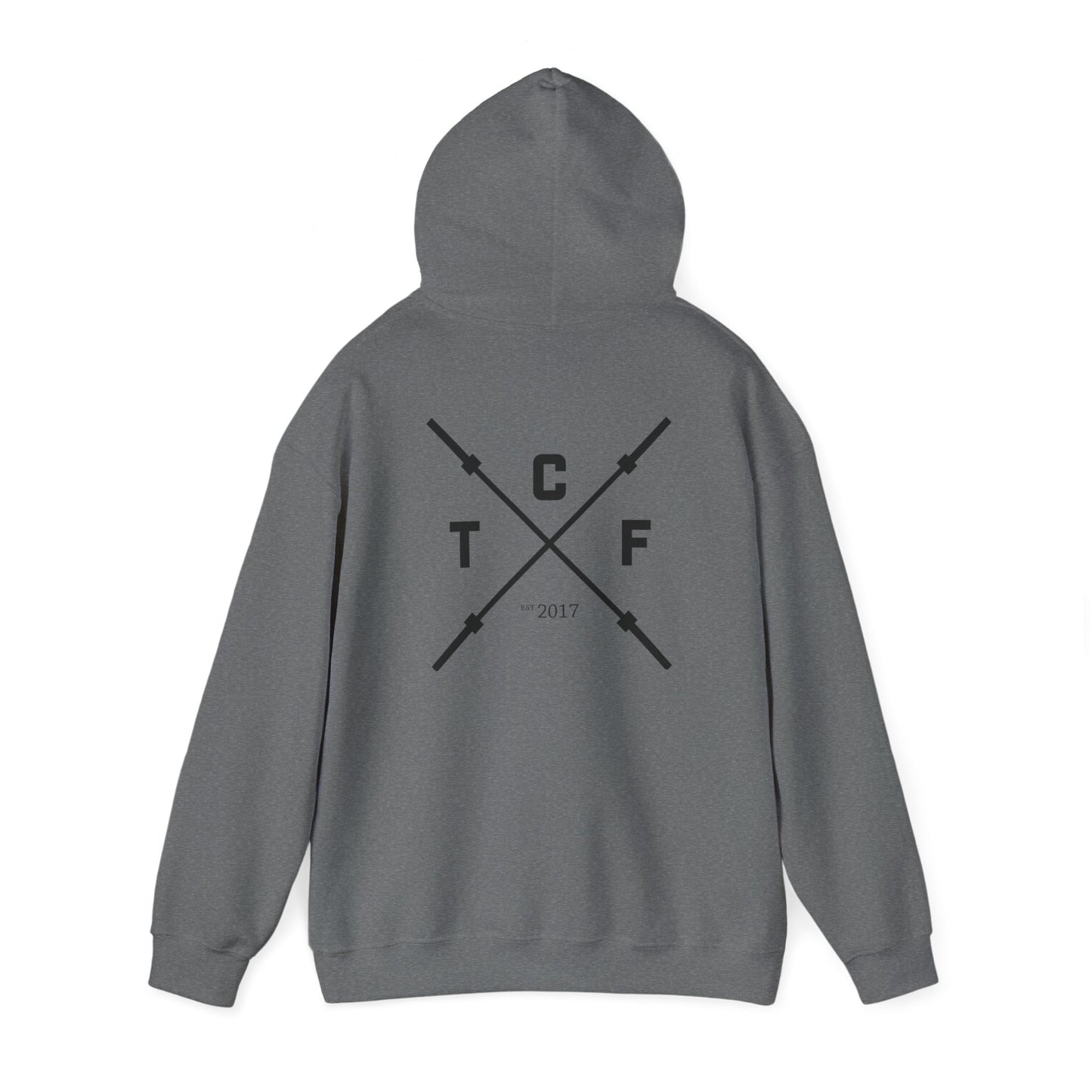 Tolland CrossFit Unisex Heavy Blend Hoodie - Fitness Apparel, Workout Gear
