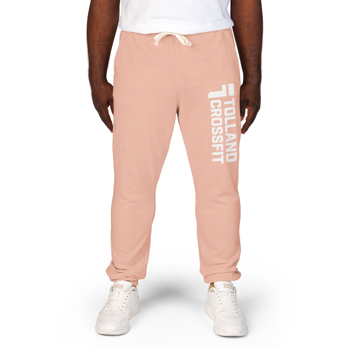 Unisex Fleece Sweatpants – Relaxed Comfort with Tolland CrossFit Design, Perfect for Athletes, Cozy Loungewear, Workout Gear, Gifts