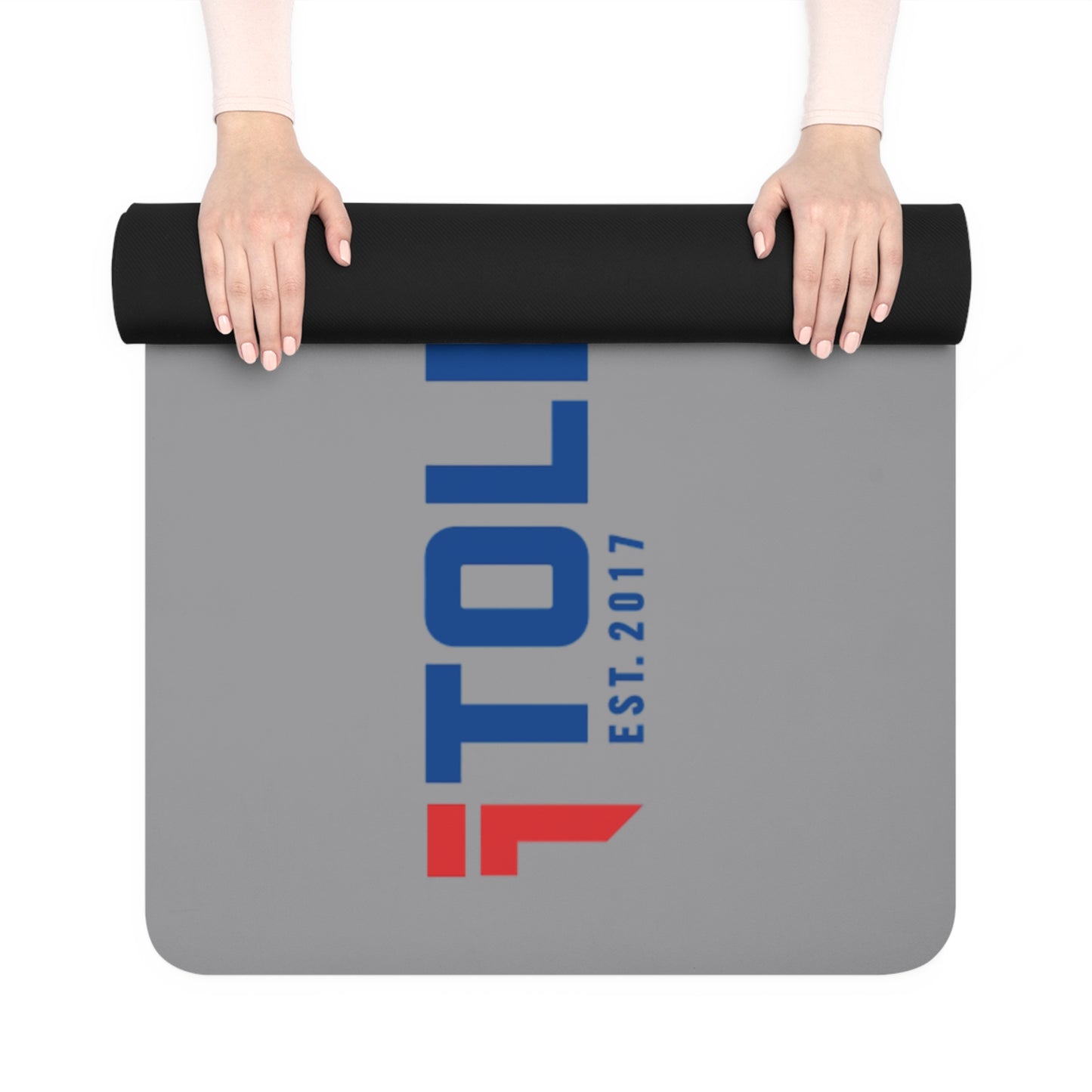 Tolland CrossFit Rubber Yoga Mat | Durable Exercise Mat for Yoga & Fitness