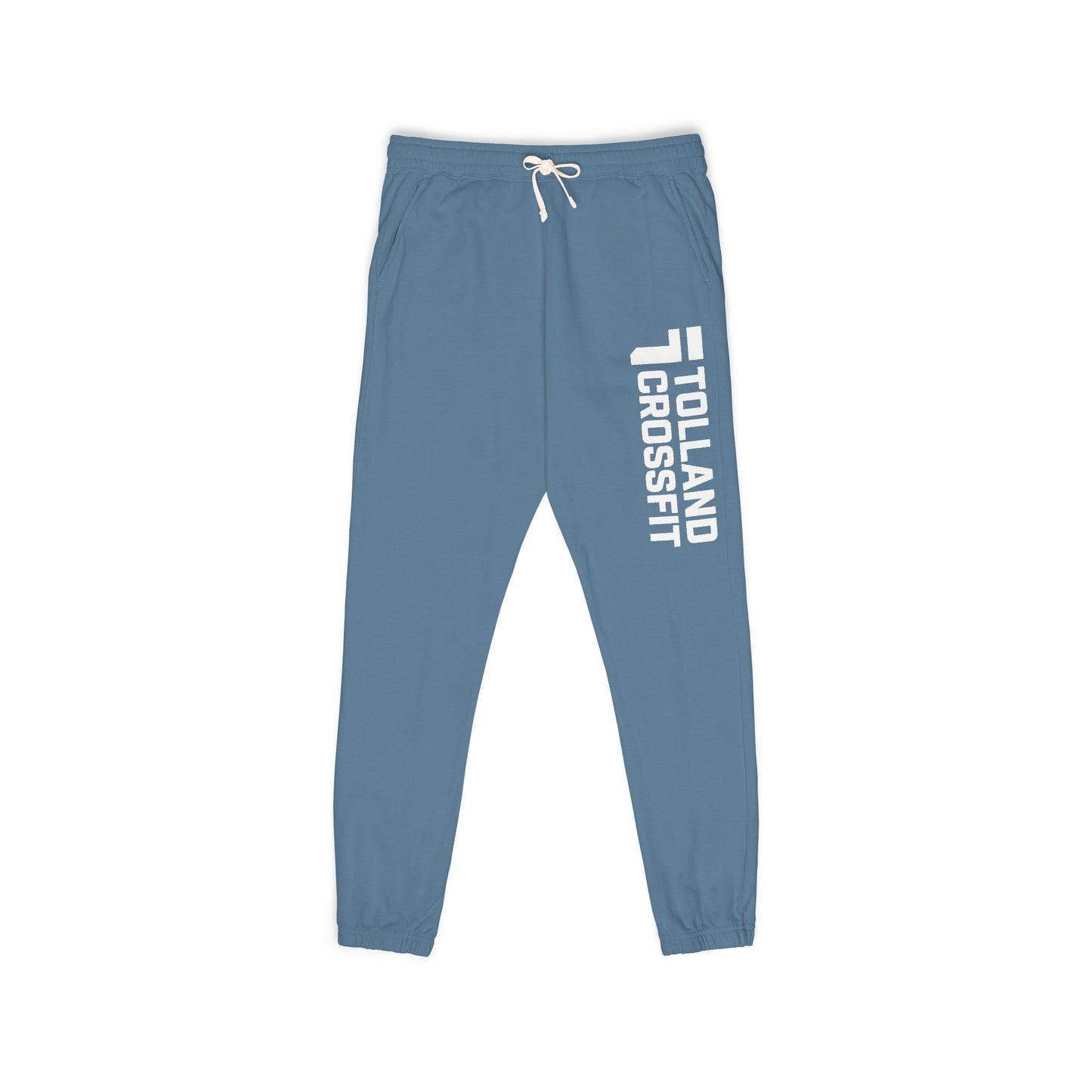 Unisex Fleece Sweatpants – Relaxed Comfort with Tolland CrossFit Design, Perfect for Athletes, Cozy Loungewear, Workout Gear, Gifts